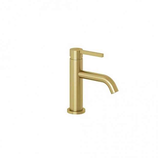 Kludi Nova Fonte umyvadlová baterie bez výpusti kartáčované zlato 20026N015