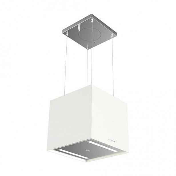 Ostrůvková digestoř Faber SOFT CUBE BIANCO KOS F40
