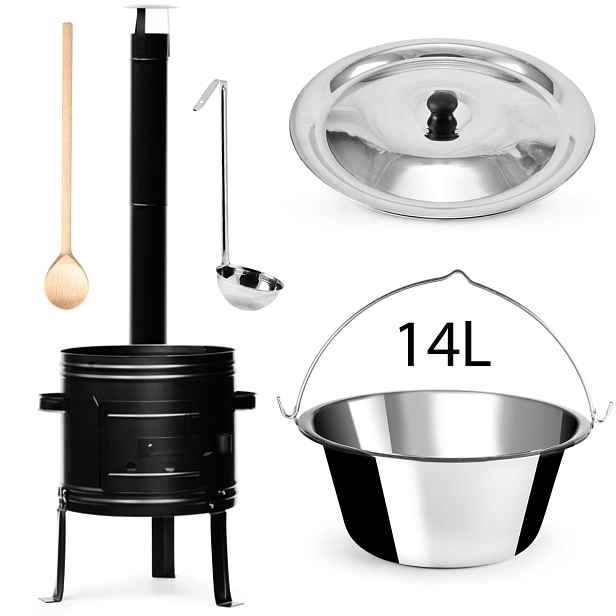 Perfect Home Set-44 Kotlíková souprava 14 L, 5 ks