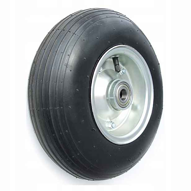 Pneumatické Kolo fi.330mm 3.50-6 4PR Kuličkové Ložisko vozíku plošiny 200kg