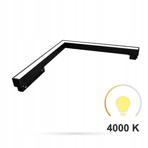 Úhlový Led reflektor Ultron 16W 4000K Neutrální Smart Track 48VDC