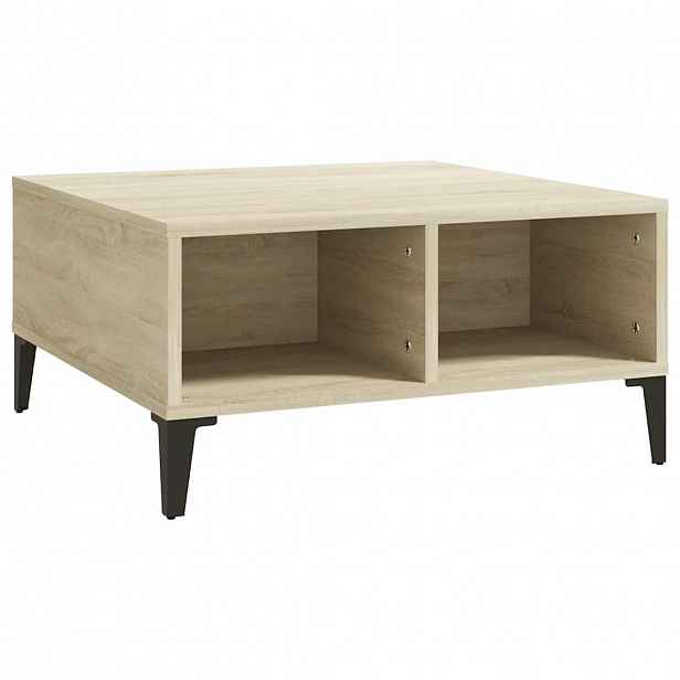 vidaXL Konferenční stolek dub sonoma 60 x 60 x 30 cm kompozitní dřevo