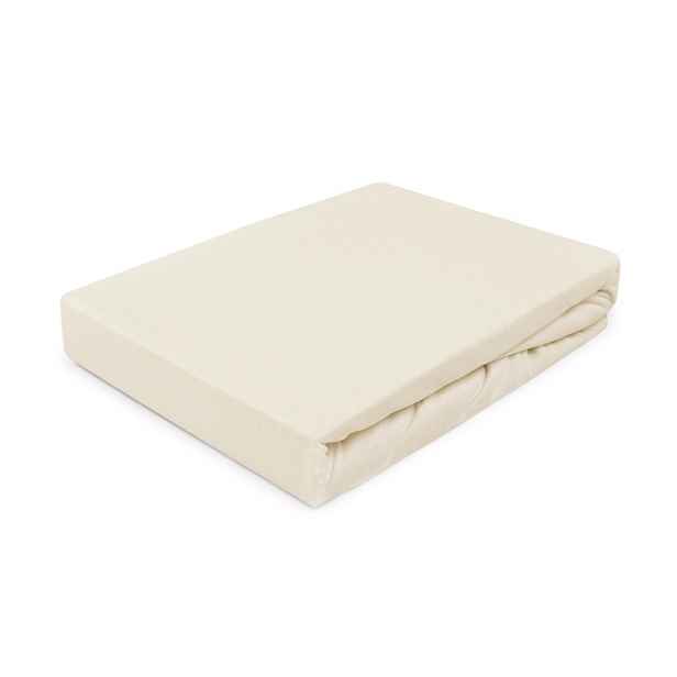 Prostěradlo jersey s gumou, silné, prémiové 200x220, ekologie