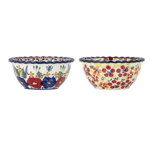 Servírovací misky v sadě 2 ks z kameniny 380 ml Florist – Bloomingville