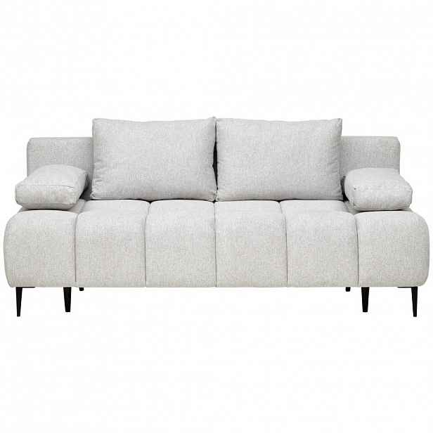MID.YOU ROZKLÁDACÍ POHOVKA, textil, šedá