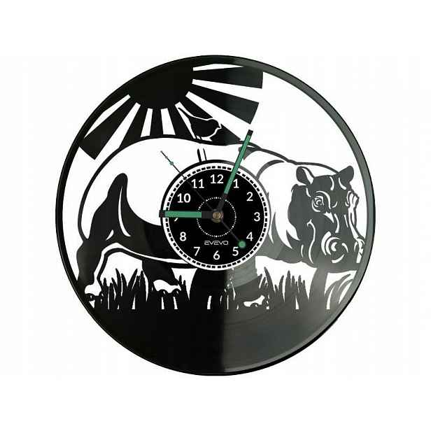 Hroch Nástěnné hodiny Vinylová deska Moderní dekorativní jako Dárek Ur