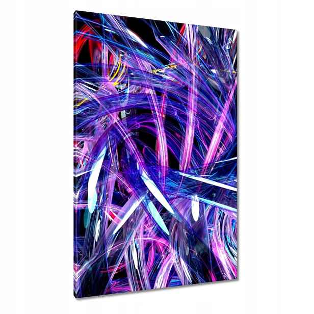 Obrazy 80x120 Fialové náušnice Hroty