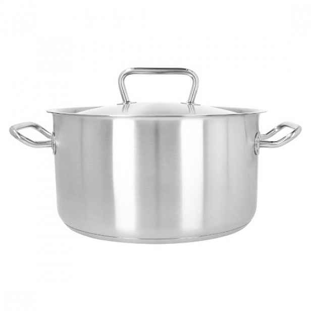 Rendlík s poklicí, nerezavějící ocel, 28 cm/8,5 l, "Classic Pro 3" - D