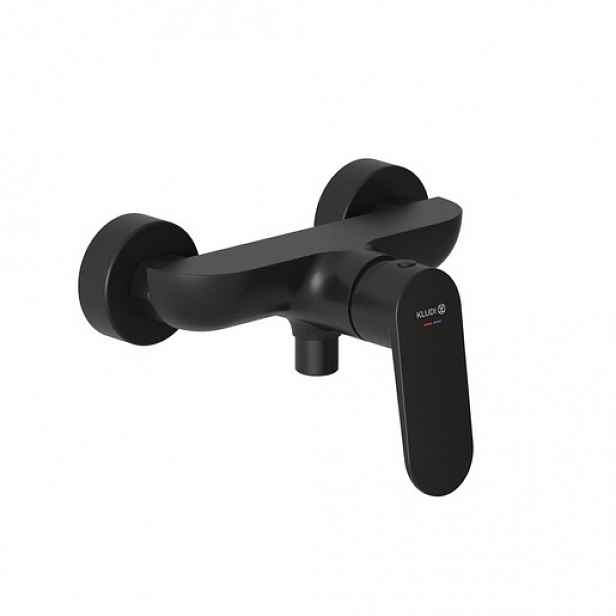 Sprchová baterie Kludi X1 bez sprchového setu 150 mm matná černá 328313975