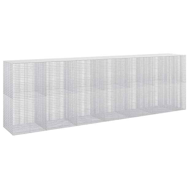vidaXL Gabion s drátem 5 mm a síťkou 5x2,5 cm 650x100x200 cm