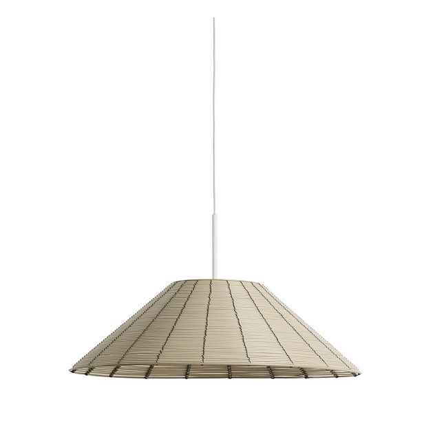 Béžové stínidlo z umělého ratanu ø 50 cm Saranella – Kave Home