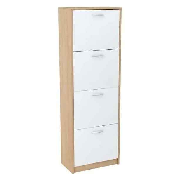 Casarredo Botník VIVA 4K dub sonoma/bílá