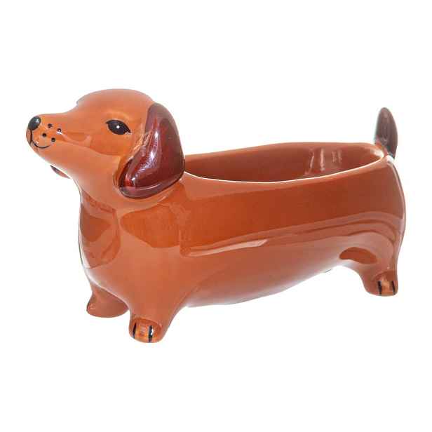 Porcelánová dekorativní mísa 5x14 cm Sausage Dog – Sass & Belle