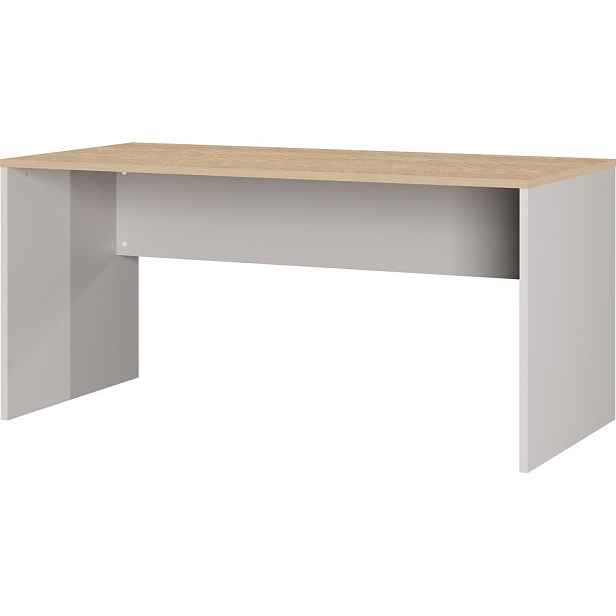 Pracovní stůl s deskou v dubovém dekoru 79x158 cm Lissabon – Germania