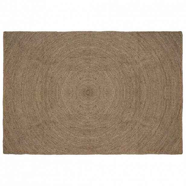 vidaXL Kusové koberce Šedá 160 x 230 cm juta