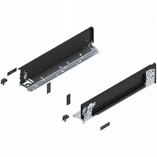 Blum 770M4001S Boční strana zásuvky Legrabox, vnitřní výška 90.5 mm, délka 400 mm