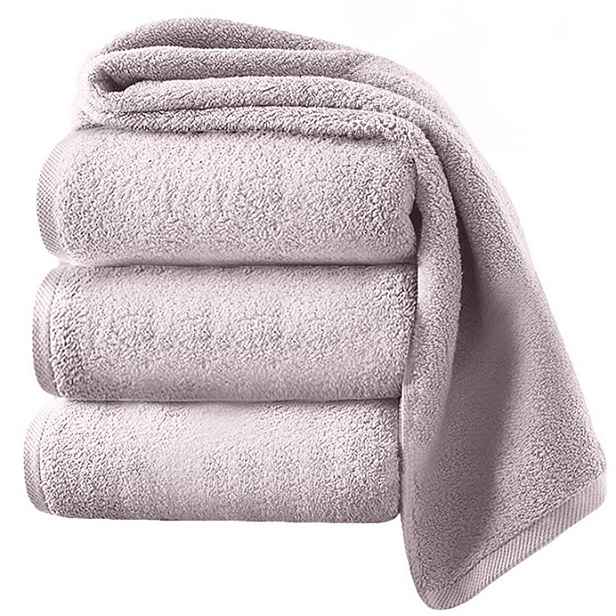 3 ks Ručník 500G Premium Dvoupěstový 70x140 cm 500 g Béžový Komplet