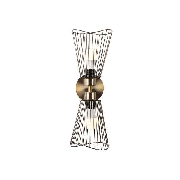 Opviq Nástěnná lampa Zeyno zlatá