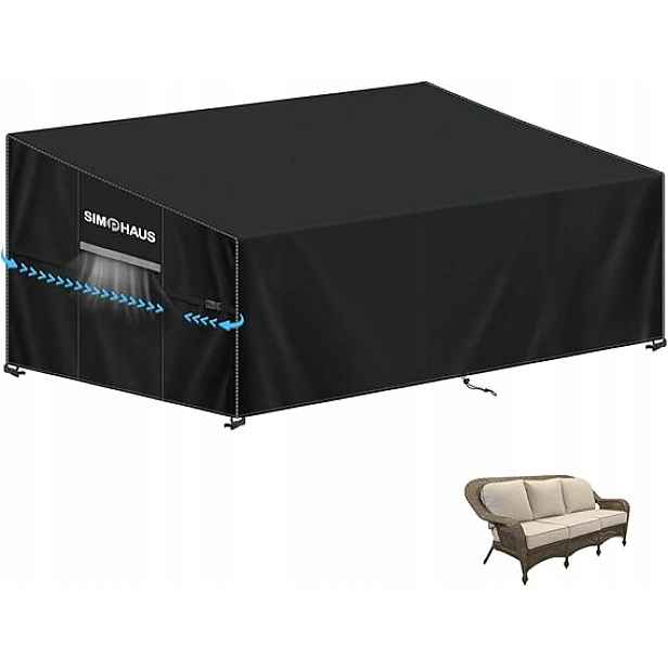 Potah Simphaus na 3-místnou zahradní pohovku 205x99x89/61 cm