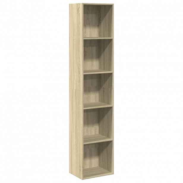 vidaXL Knihovna dub sonoma 40 x 30 x 189 cm kompozitní dřevo