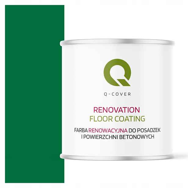 Barva Pro Renovaci Podlah Betonu Garáž Barva Zelená Ral 6029 Satén 2,5L