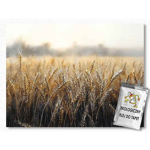 Fototapeta Flizelina Pšeničné Pole Zlaté Klasy Obiloviny Žně 208x146 130g