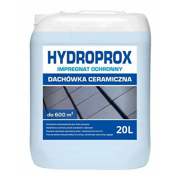Hydroprox Impregnační Přípravek Na Keramickou Střešní Krytinu 20 L