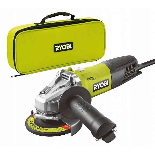 RAG800-125S Úhlová bruska 800W Ryobi