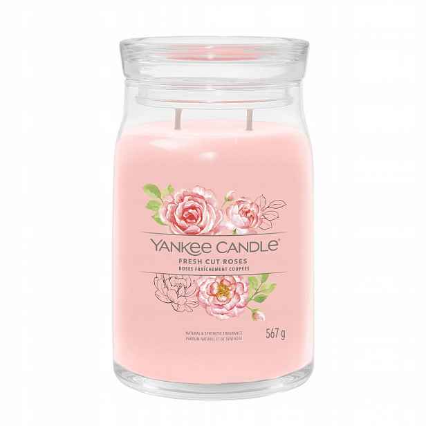 Svíčka Yankee Candle Čerstvě Řezané Růže 567 g
