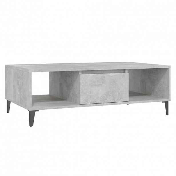 vidaXL Konferenční stolek betonově šedý 103,5 x 60 x 35 cm kompozit
