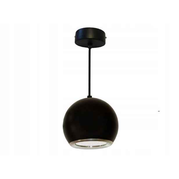 Závěsná lampa Tane led power 7W černá Dw