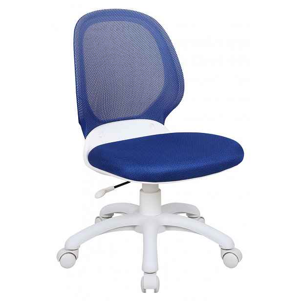 Dětská židle Jerry, bílá/modrá
