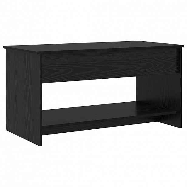vidaXL Konferenční stolek Černý dub 80 x 50,5 x 41,5 cm