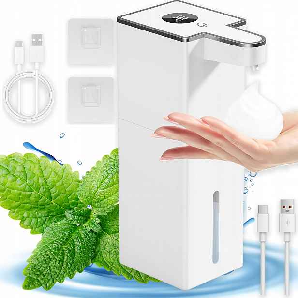 Dávkovač Na Tekuté Mýdlo Bezdotykový Automatický Senzor Dispenser 420 ML