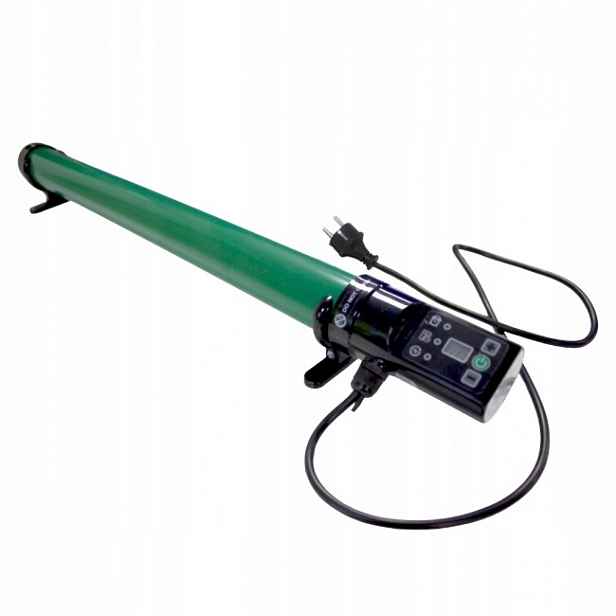 Elektrický trubkový ohřívač do koupelny s Termostatem Ecoheat 80 W, délka 65,5 cm