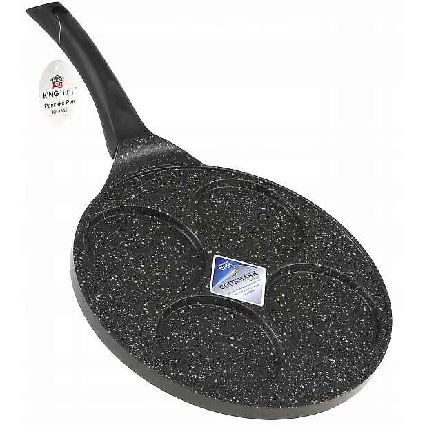 Pánev na vejce a placky Kinghoff KH-1671 26.5 cm 27 cm mramorová
