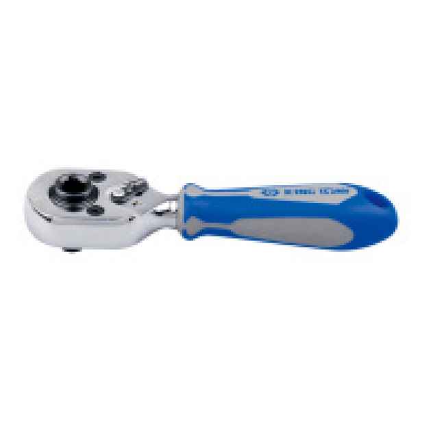 Ráčna s páčkou a držákem bitů MINI King Tony 1/4, 108 mm 276A-04G