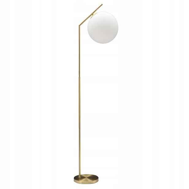 Stojací lampa ve tvaru koule Glamy, výš, 179 cm