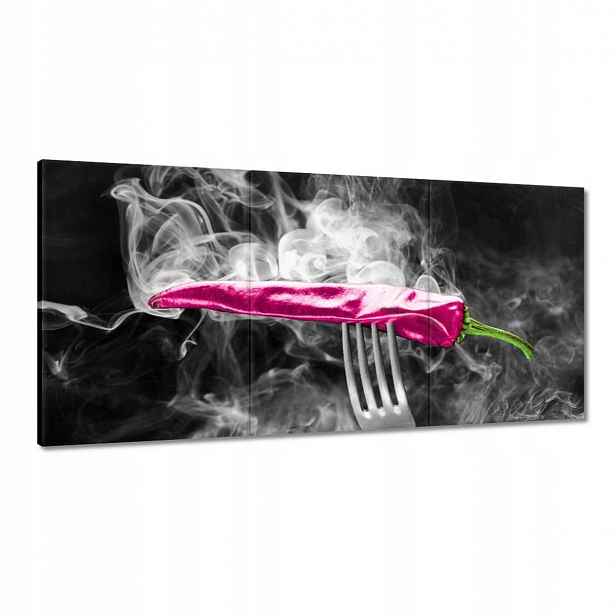 Obrazy 120x60 Růžová paprika