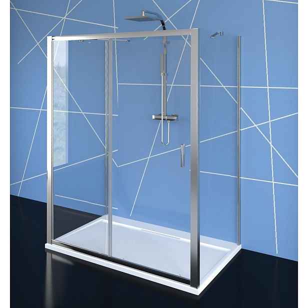 Polysan EASY třístěnný sprchový kout 1500x900mm, L/P varianta, čiré sklo