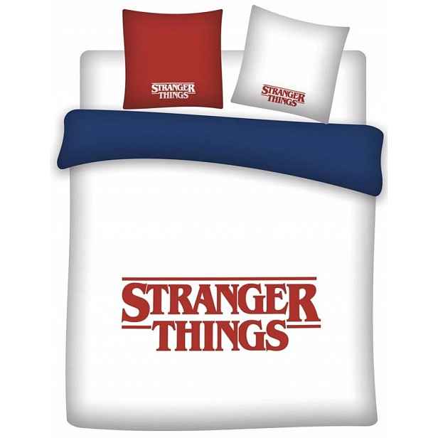 Velké Povlečení Stranger Things Netflix Povlečení Královská Velikost 240x220 Taška