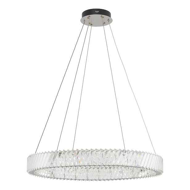 Závěsná lampa Luxora Led 38W 3000K Křišťálové Osvětlení Stylový Interiér
