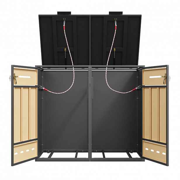 FLIEKS BOX NA ODPADKOVÉ NÁDOBY, 2dílný, 120–240 l