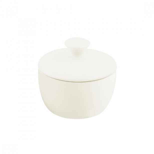 Mísa na cukr, s víčkem, porcelán, 210 ml, "Alumilite Soley" - Porland