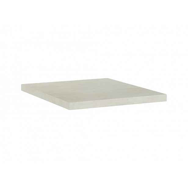 JAMISON, pracovní deska 50 cm, beton