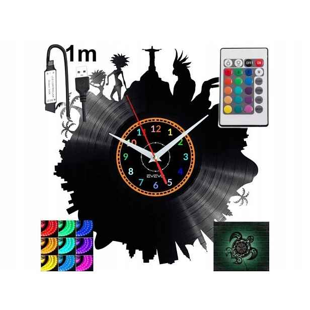Rio de Janeiro Nápad na Dárek Nástěnná Dekorace z vinylové desky