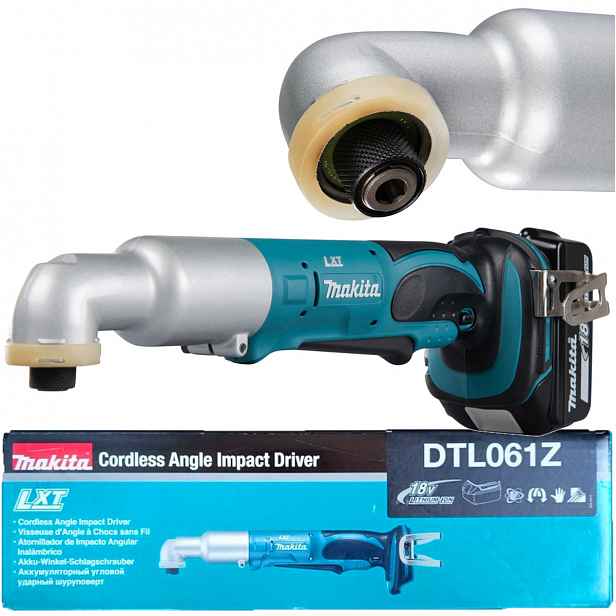Akumulátorový Úhlový Rázový Klíč Aku Šroubovák 60 Nm 18 V Makita DTL061Z