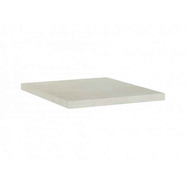 JAMISON, pracovní deska 50 cm, beton
