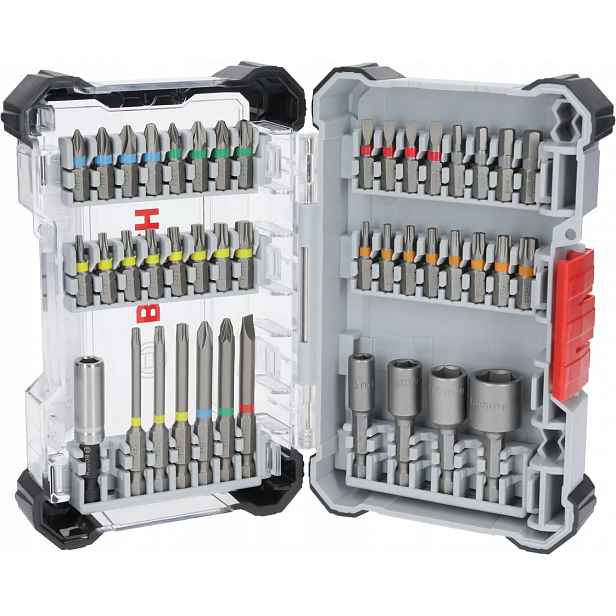 Sada Bitů A Nástavců Extra Tvrdé 43 Ks 2607017723 Bosch
