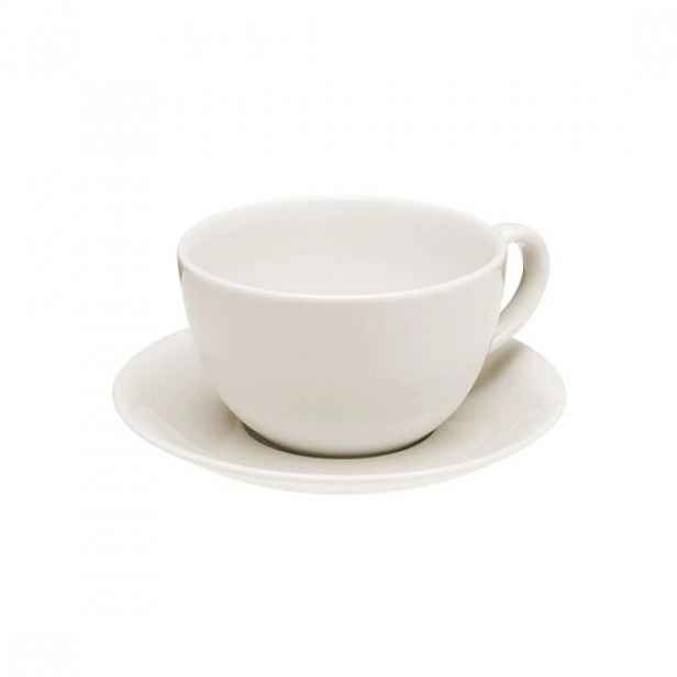 Šálek na čaj s podšálkem, porcelán, 355 ml, "Alumilite Soley" - Porlan
